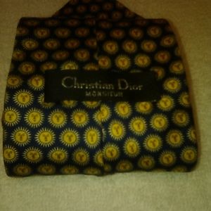 Christian Dior silk tie